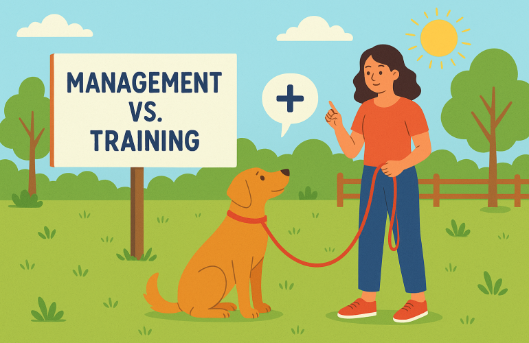 Management vs. Training Hundeerziehung Hundeverhalten