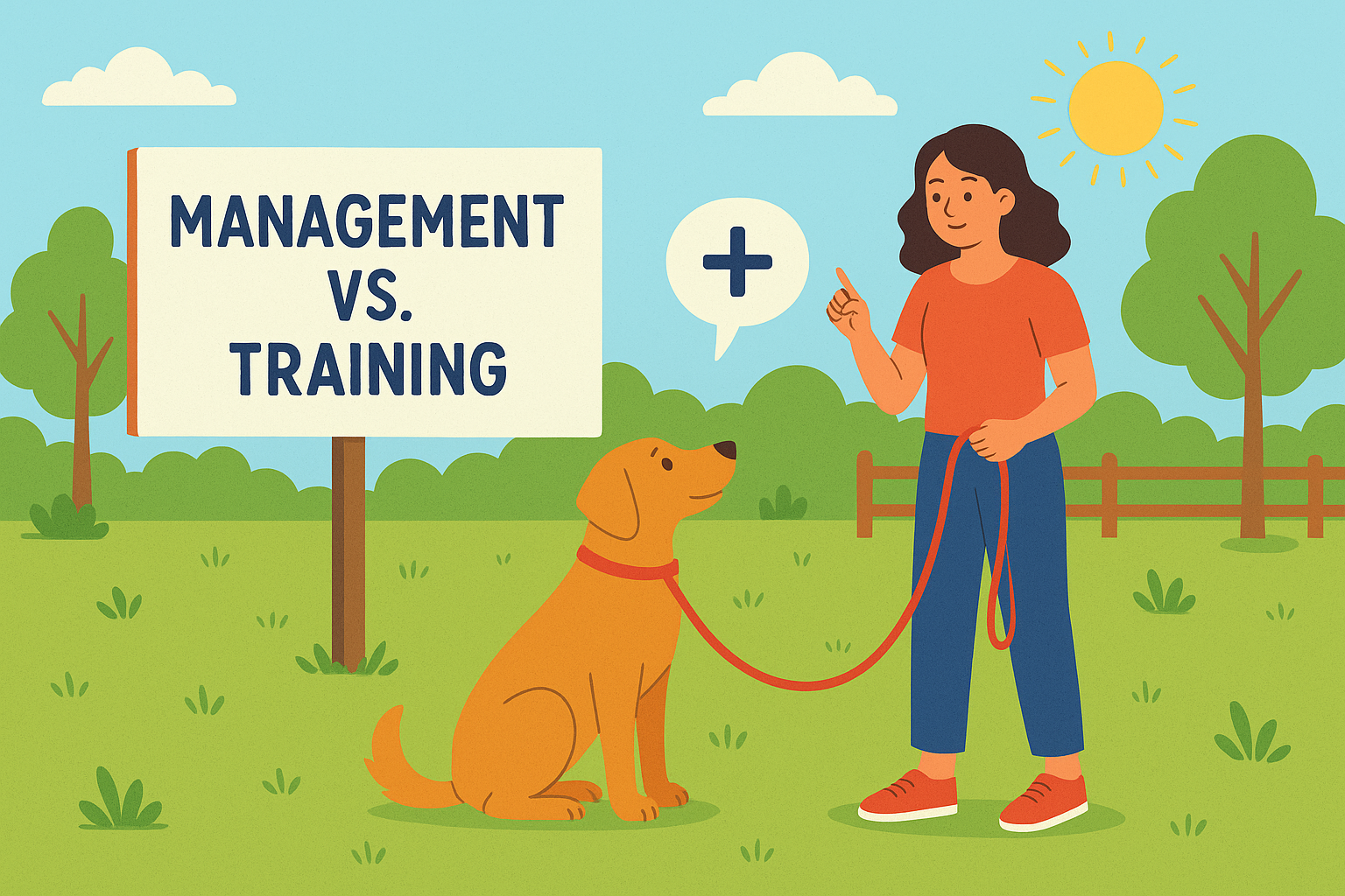 Management vs. Training Hundeerziehung Hundeverhalten