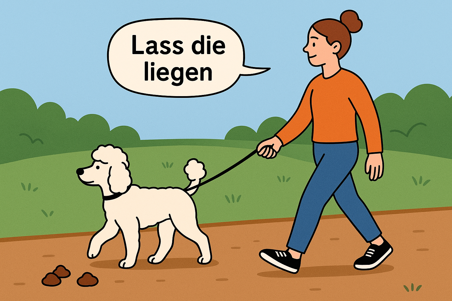 Abbruchsignal im Hundetraining