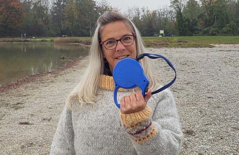 Schleppleine oder Flexileine